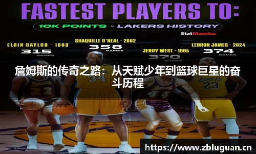詹姆斯的传奇之路：从天赋少年到篮球巨星的奋斗历程