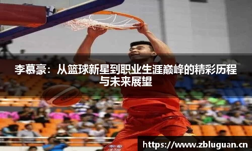 李慕豪：从篮球新星到职业生涯巅峰的精彩历程与未来展望